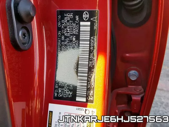 JTNKARJE6HJ527563 фото 2