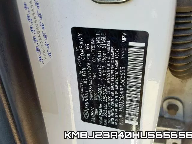 KM8J23A40HU565656 фото 2