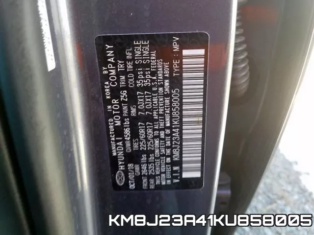 KM8J23A41KU858005 фото 2