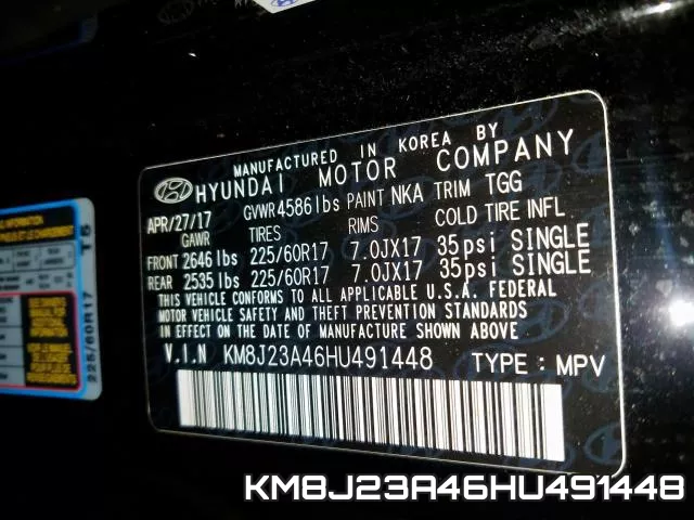 KM8J23A46HU491448 фото 2