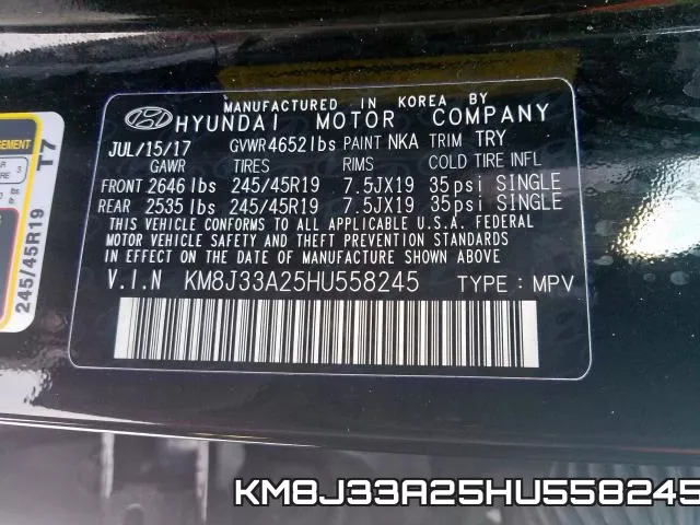 KM8J33A25HU558245 фото 2