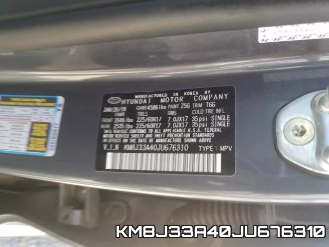 KM8J33A40JU676310 фото 2