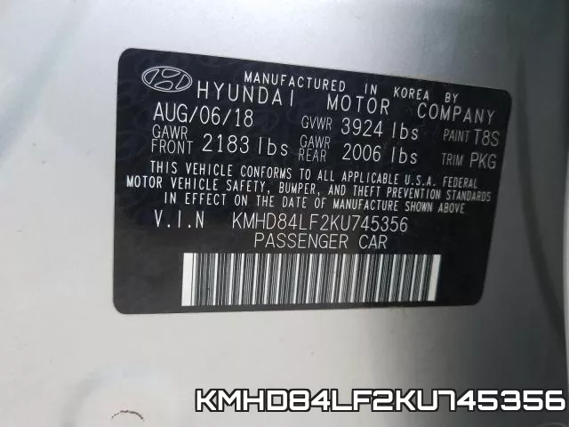 KMHD84LF2KU745356 фото 2