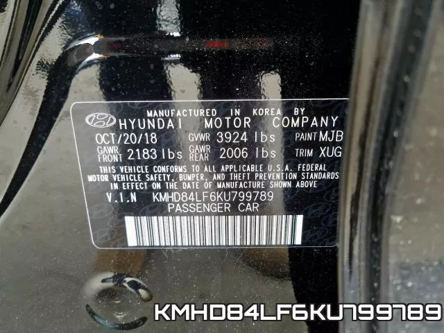KMHD84LF6KU799789 фото 2
