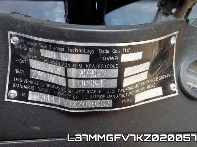 L37MMGFV7KZ020057 фото 2
