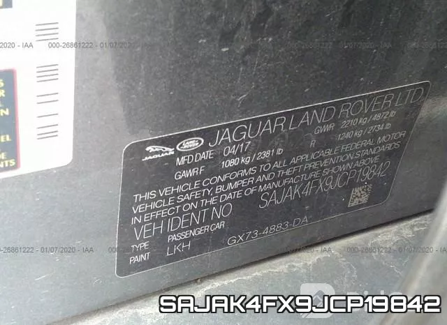 SAJAK4FX9JCP19842 фото 10