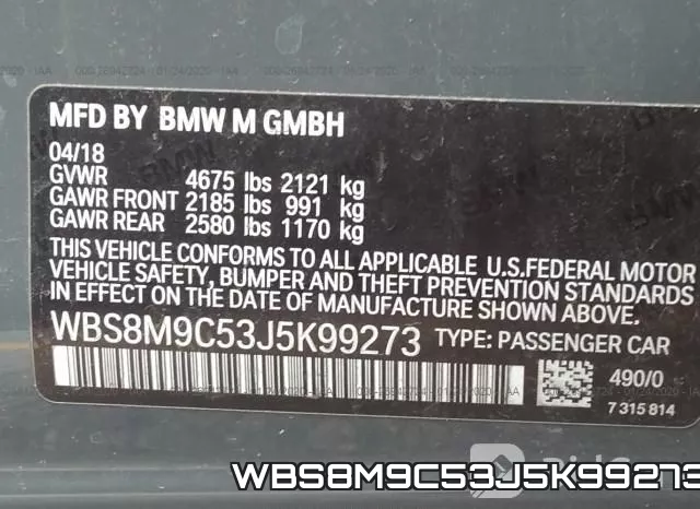 WBS8M9C53J5K99273 фото 10