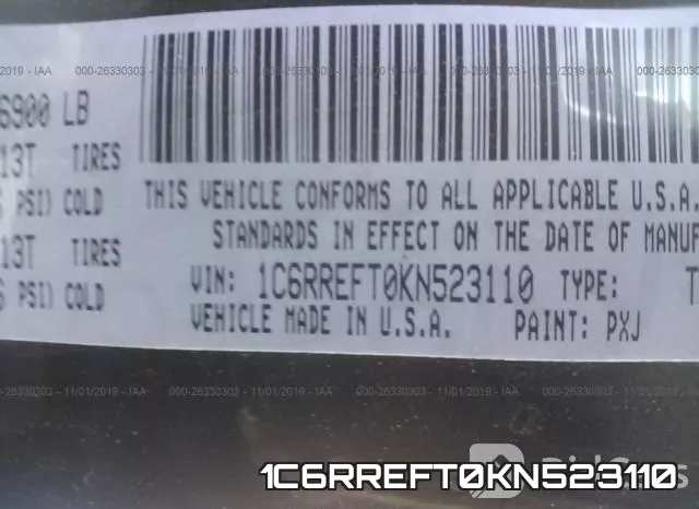 1C6RREFT0KN523110 фото 10