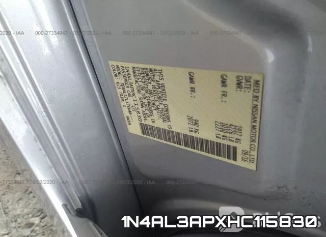 1N4AL3APXHC115830 фото 10