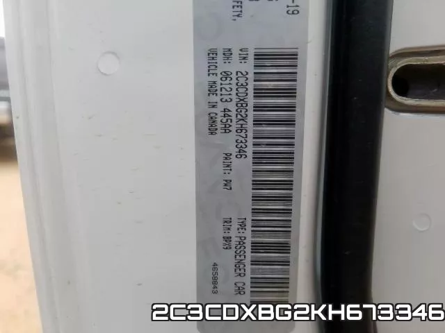 2C3CDXBG2KH673346 фото 2