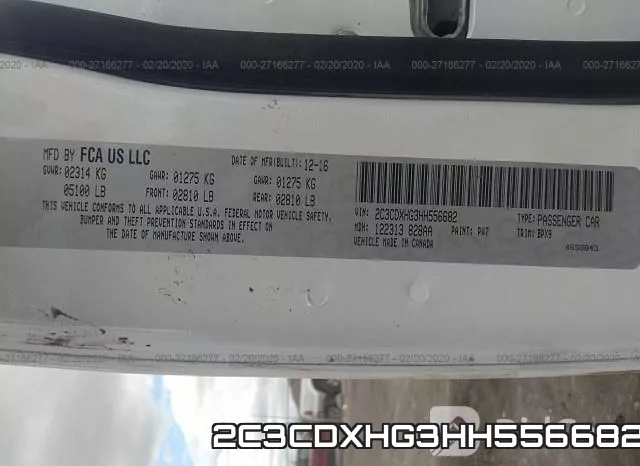 2C3CDXHG3HH556682 фото 10