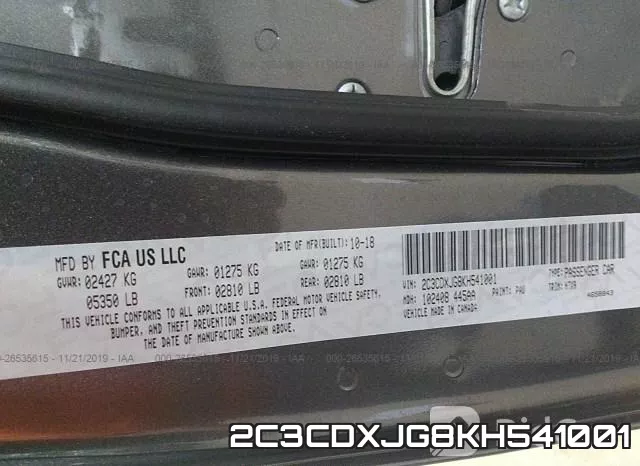 2C3CDXJG8KH541001 фото 10