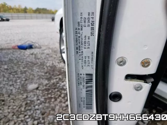 2C3CDZBT9HH666430 фото 2