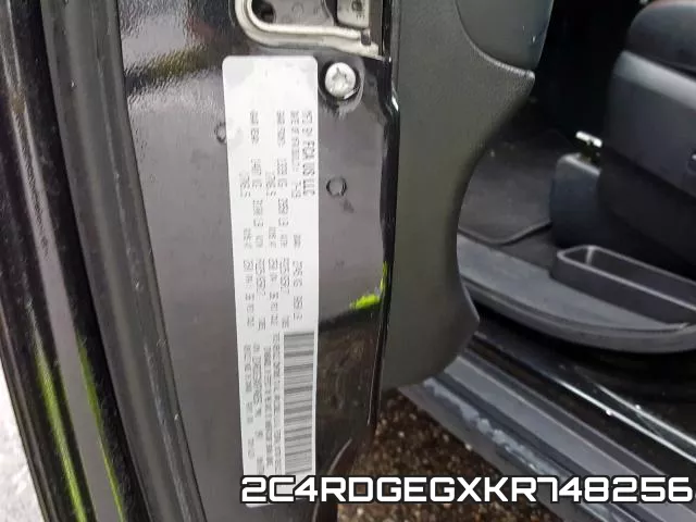 2C4RDGEGXKR748256 фото 2
