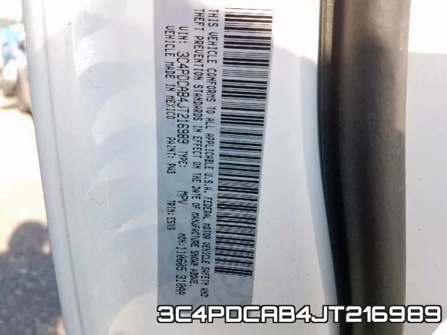 3C4PDCAB4JT216989 фото 2
