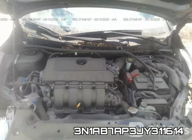 3N1AB7AP3JY311614 фото 2