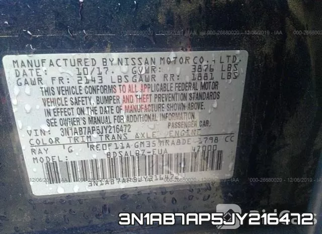 3N1AB7AP5JY216472 фото 10