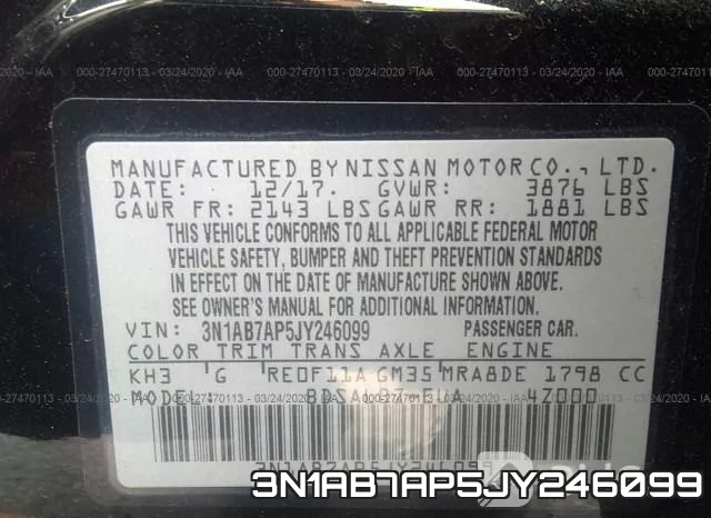 3N1AB7AP5JY246099 фото 10