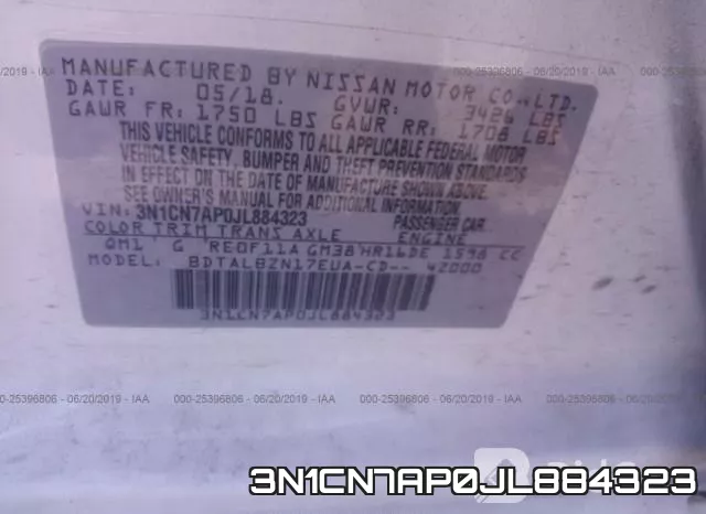 3N1CN7AP0JL884323 фото 10