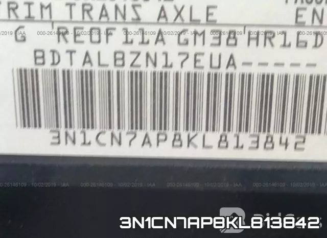 3N1CN7AP8KL813842 фото 10