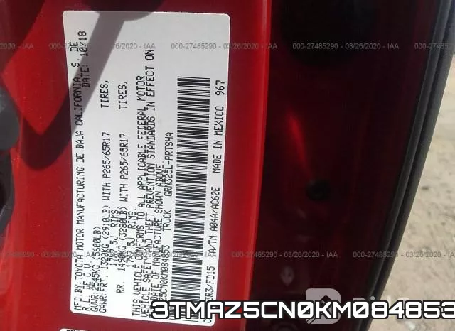 3TMAZ5CN0KM084853 фото 10