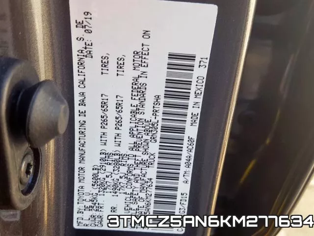 3TMCZ5AN6KM277634 фото 2