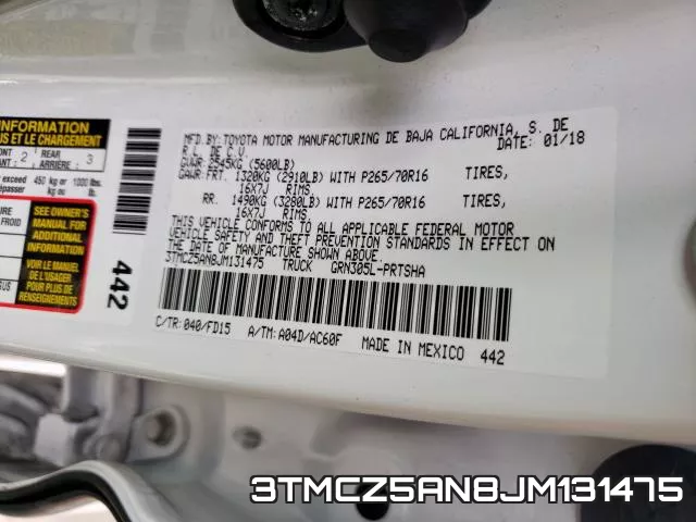 3TMCZ5AN8JM131475 фото 2