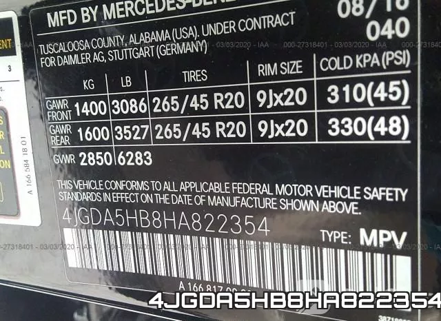 4JGDA5HB8HA822354 фото 10