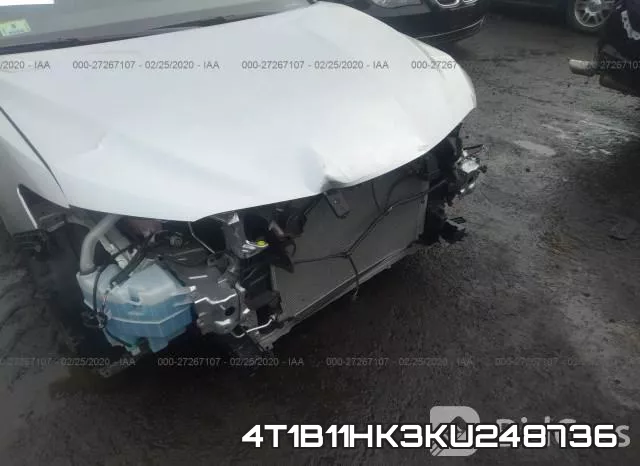 4T1B11HK3KU248736 фото 7
