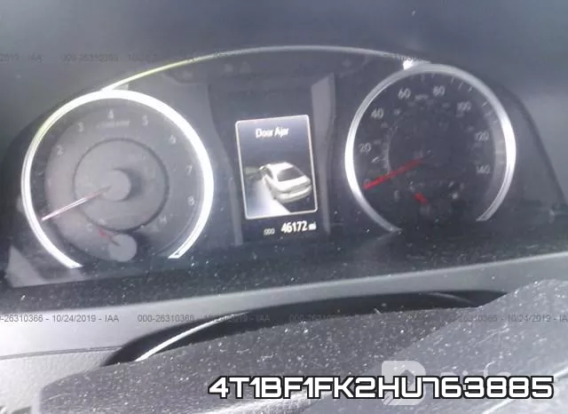 4T1BF1FK2HU763885 фото 8