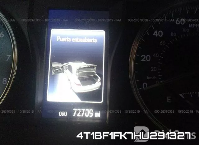 4T1BF1FK7HU291327 фото 8