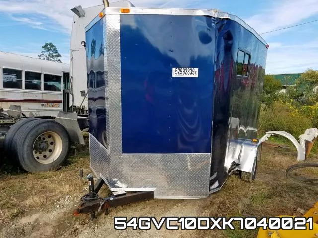 54GVC10DXK7040021 фото 4