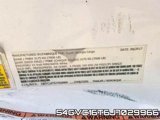 54GVC16T6J7029966 фото 2