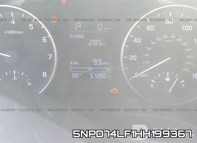 5NPD74LF1HH199367 фото 8