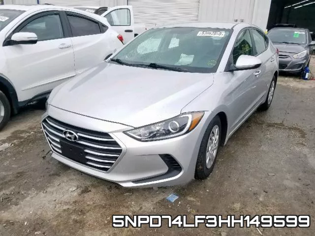 5NPD74LF3HH149599 фото 3