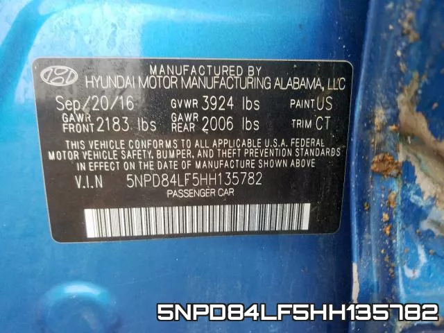 5NPD84LF5HH135782 фото 2