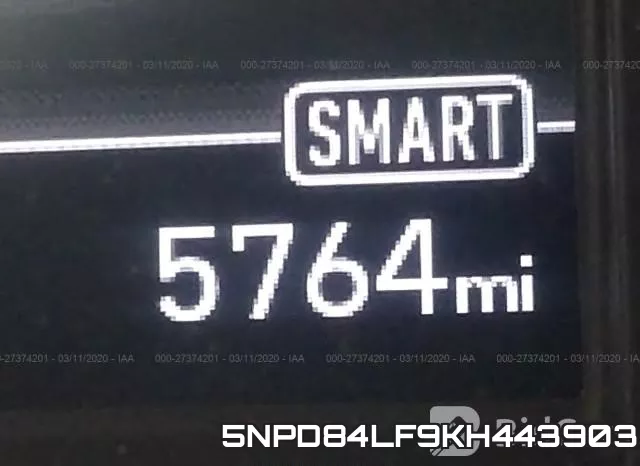 5NPD84LF9KH443903 фото 8