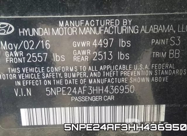 5NPE24AF3HH436950 фото 10
