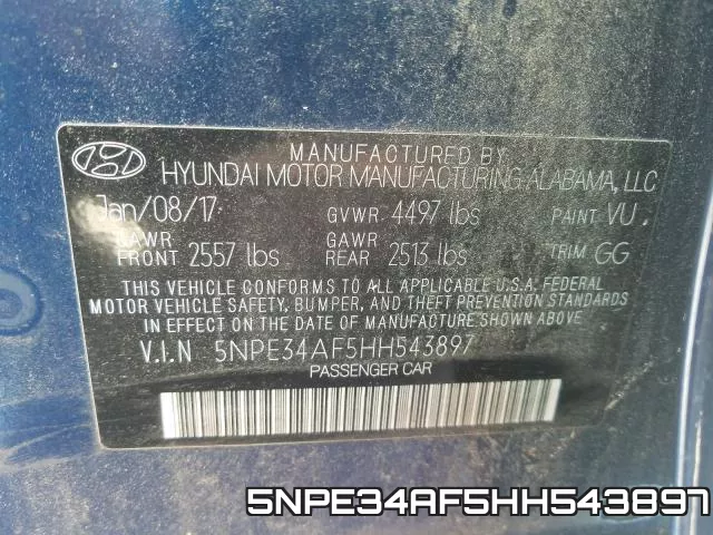 5NPE34AF5HH543897 фото 2