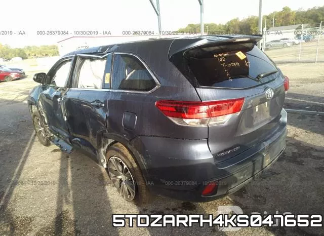5TDZARFH4KS047652 фото 4