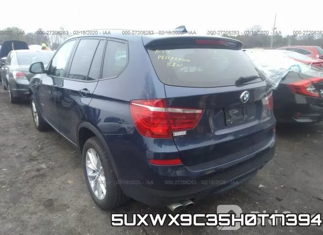 5UXWX9C35H0T17394 фото 4