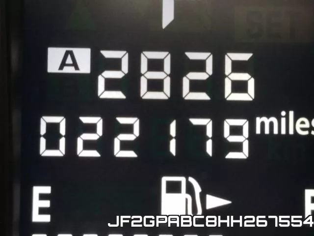 JF2GPABC8HH267554 фото 9