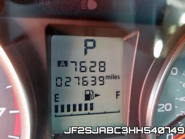 JF2SJABC3HH540749 фото 9