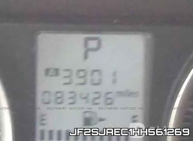 JF2SJAEC1HH561269 фото 8