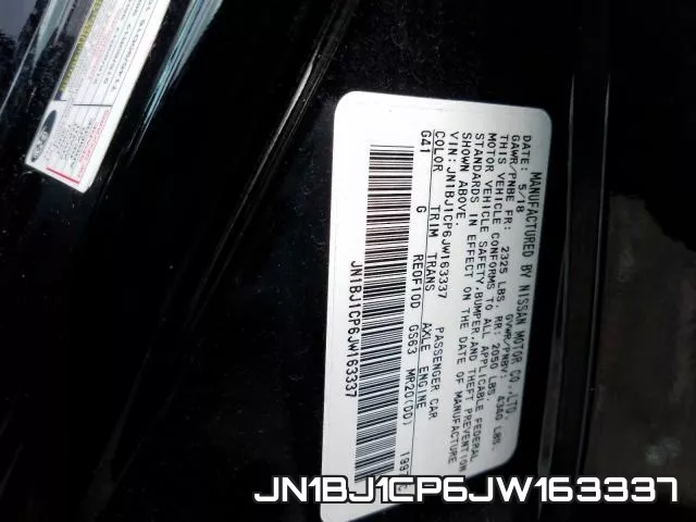 JN1BJ1CP6JW163337 фото 2