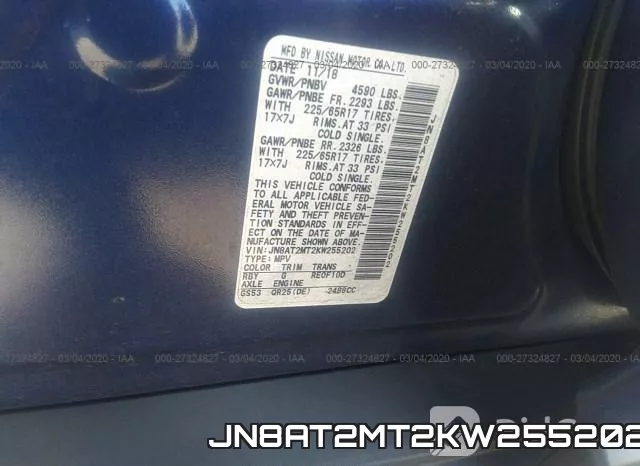 JN8AT2MT2KW255202 фото 10