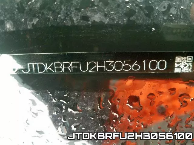 JTDKBRFU2H3056100 фото 2