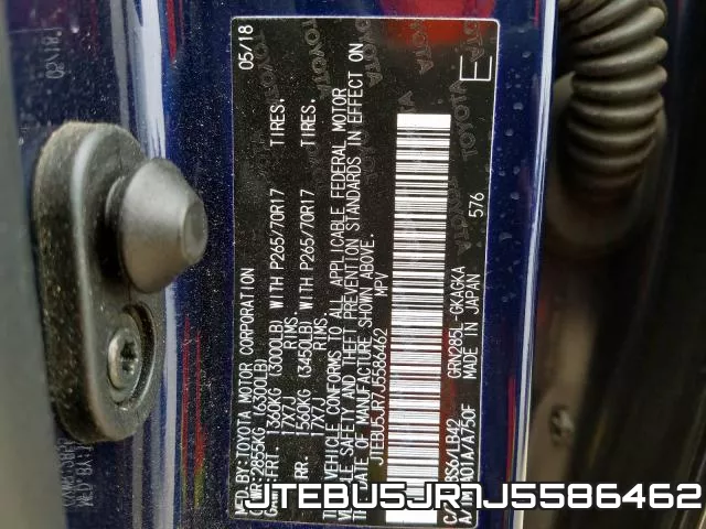 JTEBU5JR7J5586462 фото 2