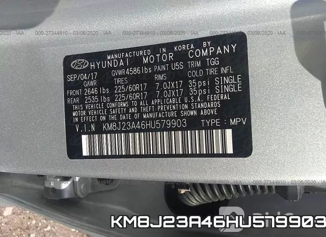 KM8J23A46HU579903 фото 10