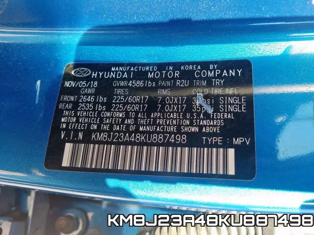 KM8J23A48KU887498 фото 2